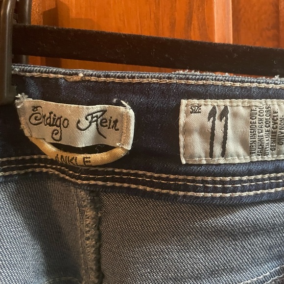 Juniors studded cropped jeans - Picture 3 of 4